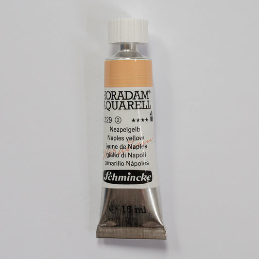 Schmincke Horadam Aquarelverf 229 Naples Yellow 15ml 2