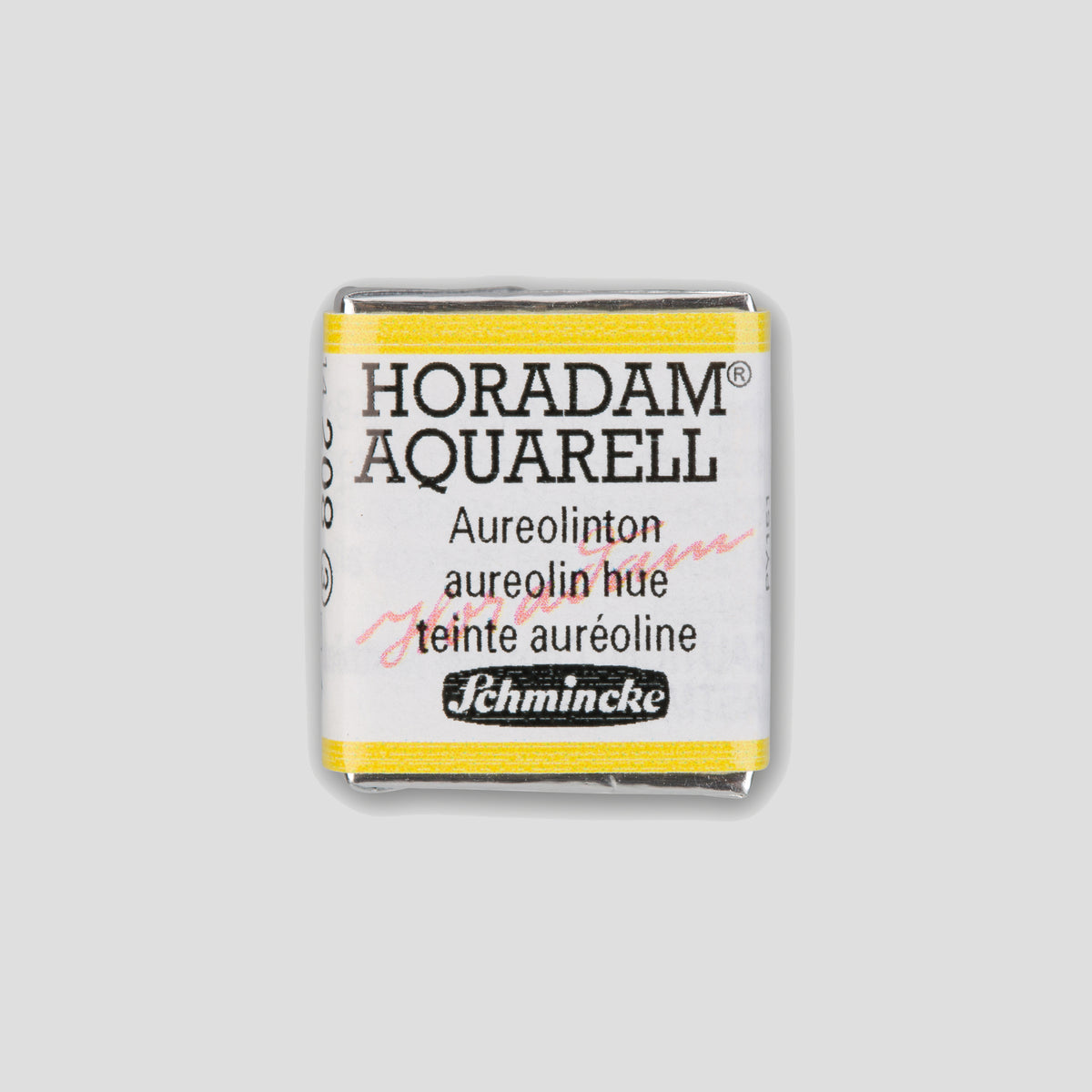 Schmincke Horadam® Half pan 208 Aureolin hue 3
