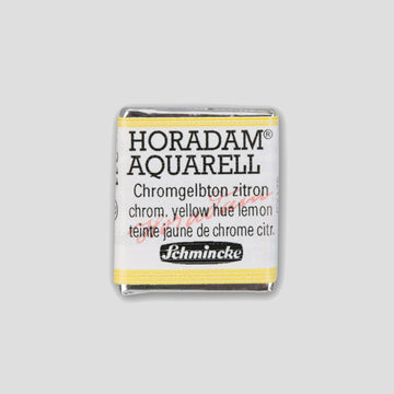 Schmincke Horadam Aquarelverf 211 Chromium Yellow hue lemon half pan 2