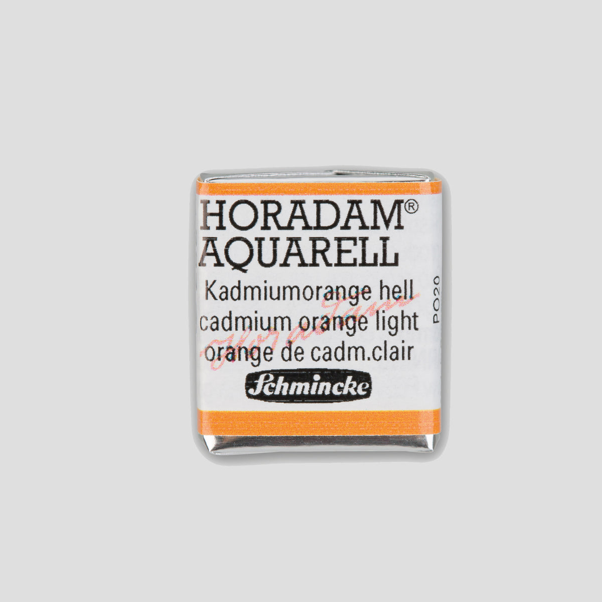 Schmincke Horadam® Half pan 227 Cadmium orange light 3