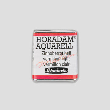 Schmincke Horadam Aquarelverf 342 Vermilion Light half pan 2