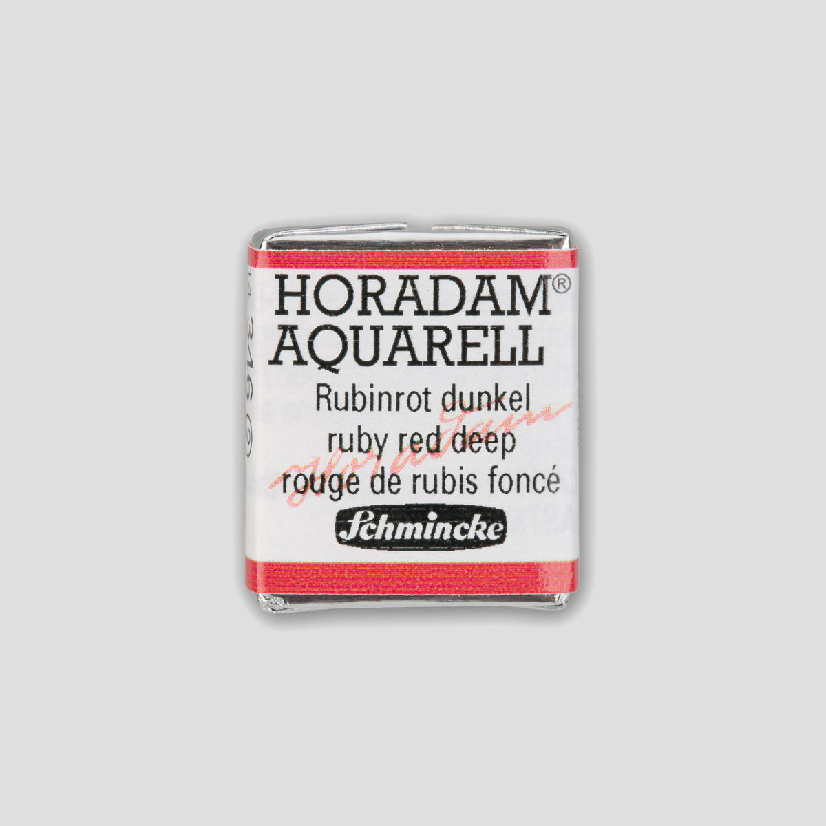 Schmincke Horadam® Half pan 346 Ruby red deep 2