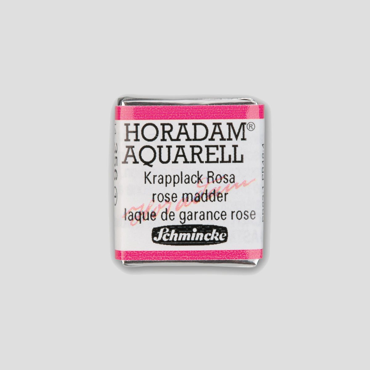 Schmincke Horadam® Half pan 356 Rose madder 1