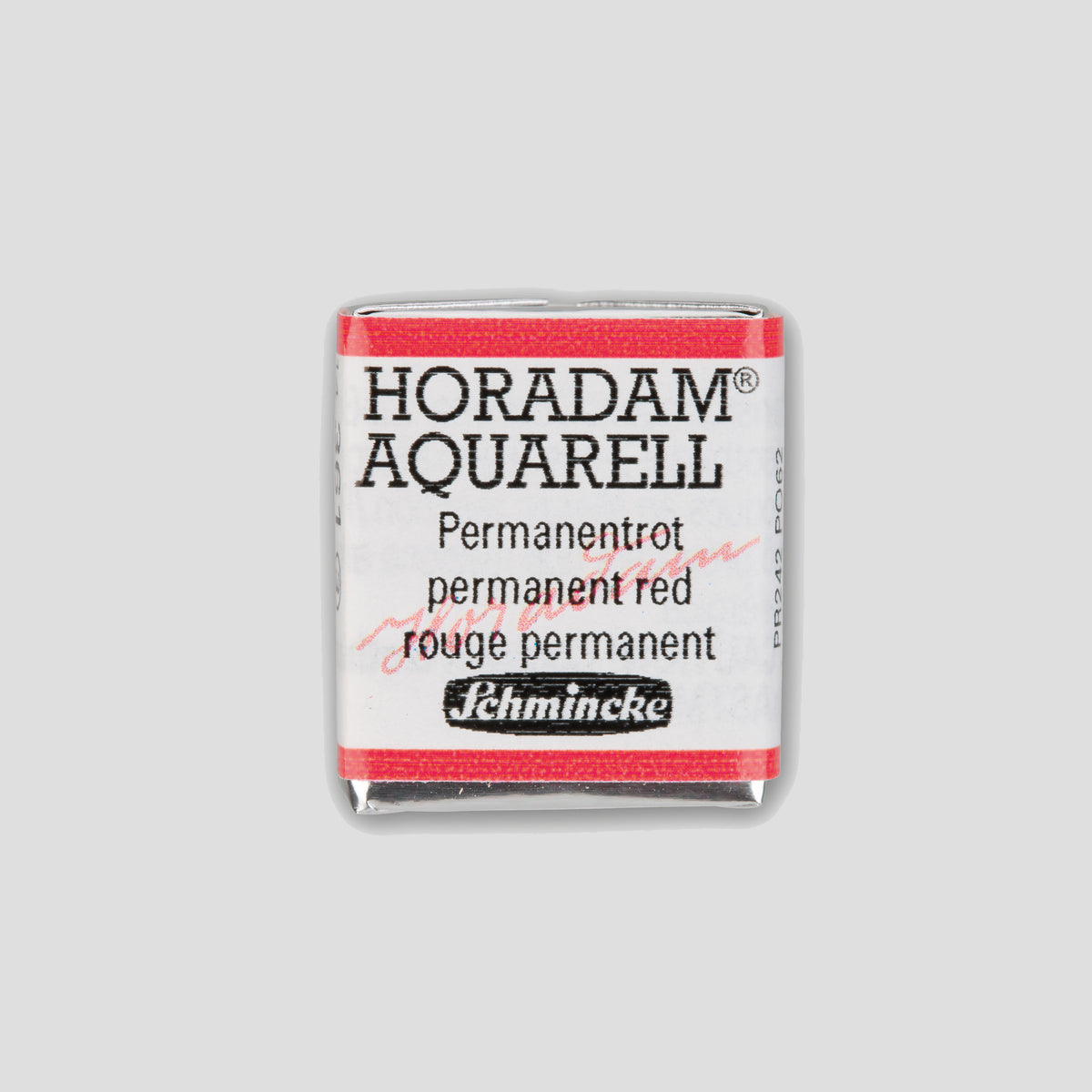Schmincke Horadam® Half pan 361 Permanent red 3