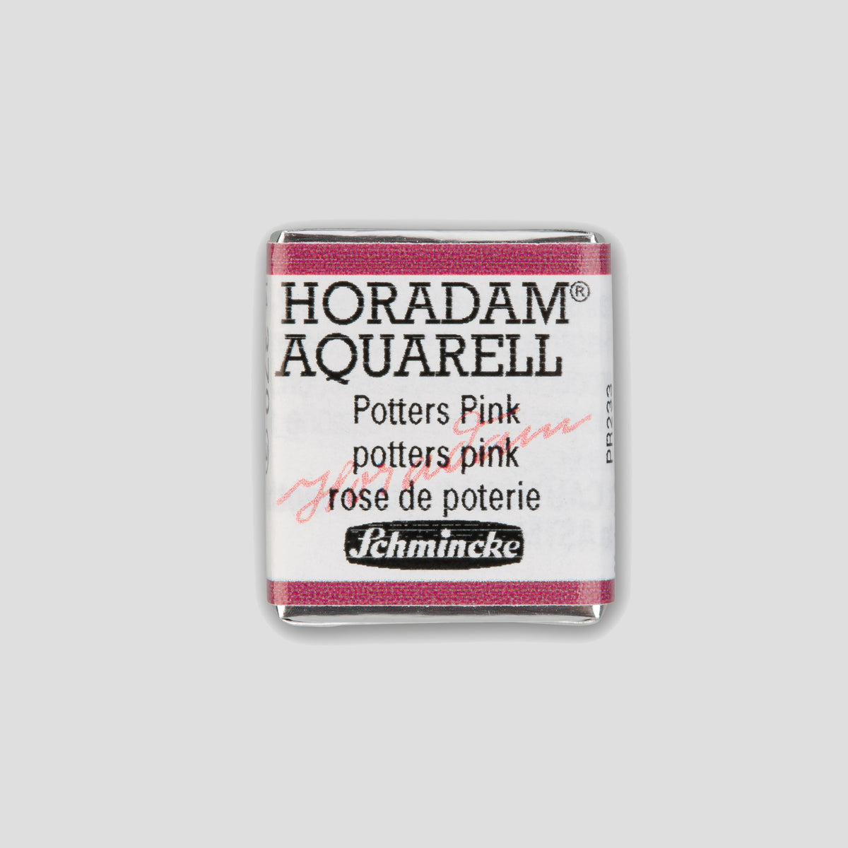 Schmincke Horadam® Half pan 370 Potters pink 3