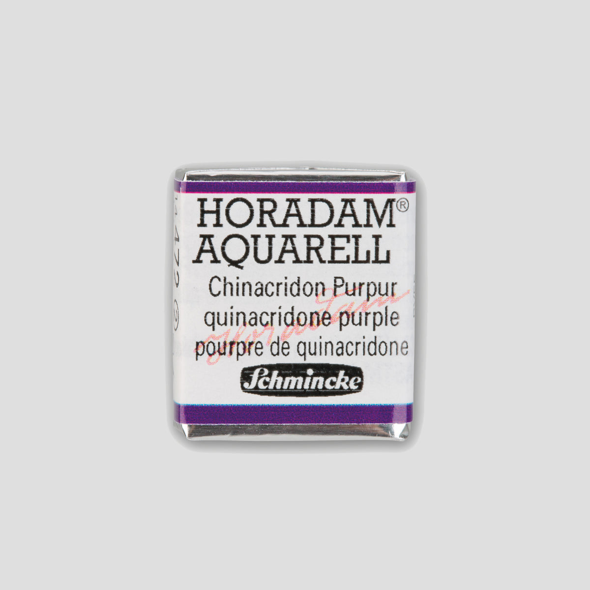 Schmincke Horadam® Half pan 472 Quinacridone purple 2