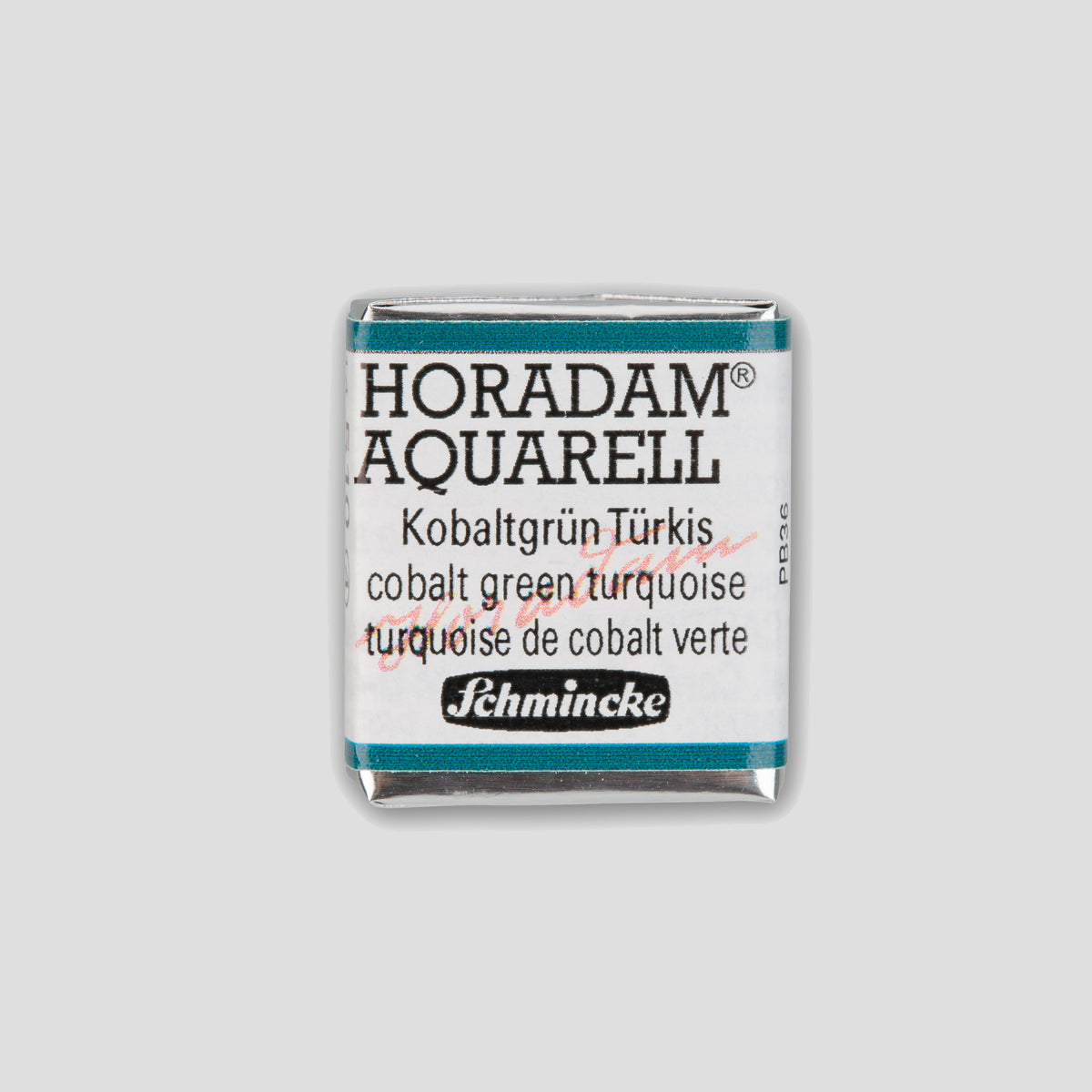 Schmincke Horadam® Half pan 510 Cobalt green turquoise 4