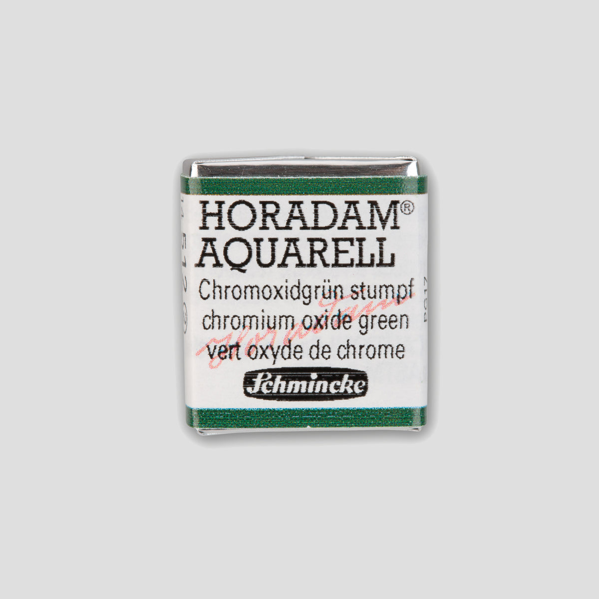 Schmincke Horadam® Half pan 512 Chromium oxide green 2
