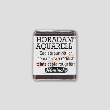 Schmincke Horadam® Half pan 662 Sepia brown reddish 1