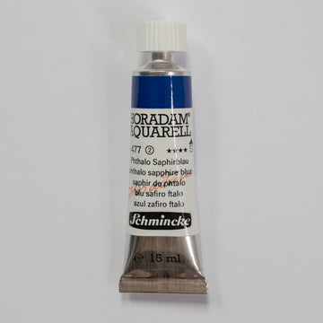 Schmincke Horadam Aquarelverf 477 Phthalo Sapphire Blue 15ml 2