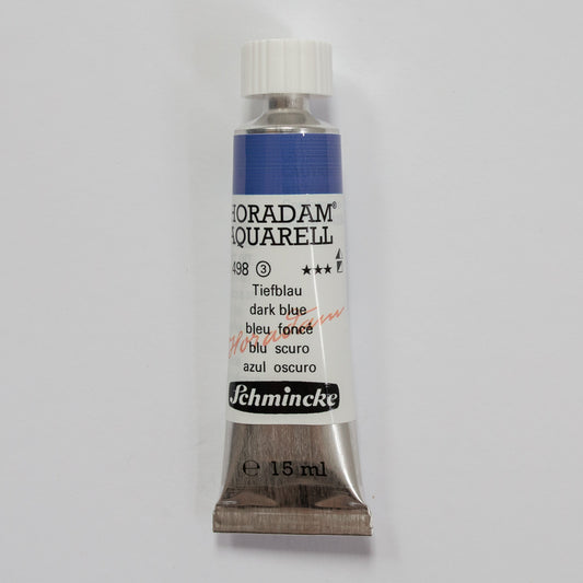 Schmincke Horadam Aquarelverf 498 Dark Blue 15ml 3