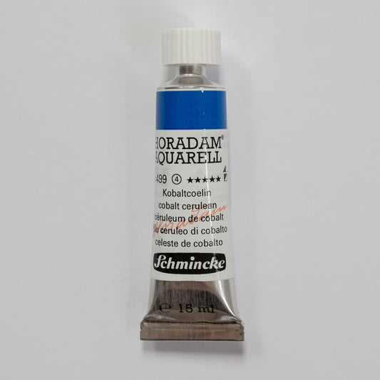 Schmincke Horadam Aquarelverf 499 Cobalt Cerulean 15ml 4