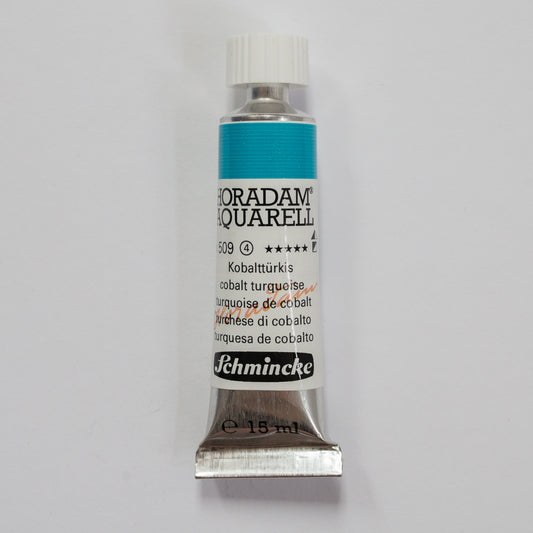 Schmincke Horadam Aquarelverf 509 Cobalt Turquoise 15ml 4