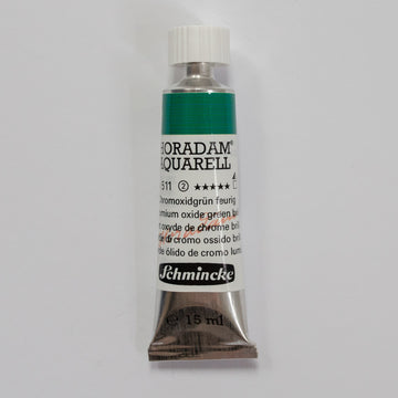 Schmincke Horadam Aquarelverf 511 Chromium Oxide Green Brilliant 15ml 2