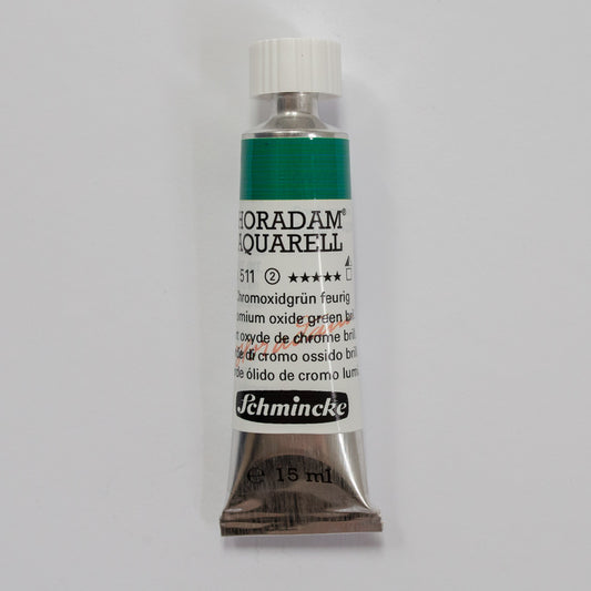 Schmincke Horadam Aquarelverf 511 Chromium Oxide Green Brilliant 15ml 2