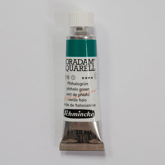 Schmincke Horadam Aquarelverf 519 Phthalo Green 15ml 1