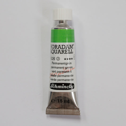 Schmincke Horadam Aquarelverf 526 Permanent Green 15ml 2