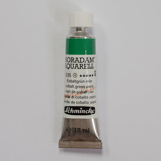 Schmincke Horadam Aquarelverf 535 Cobalt Green Pure 15ml 4