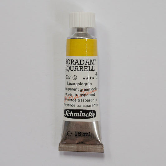 Schmincke Horadam Aquarelverf 537 Transparent Green Gold 15ml 3