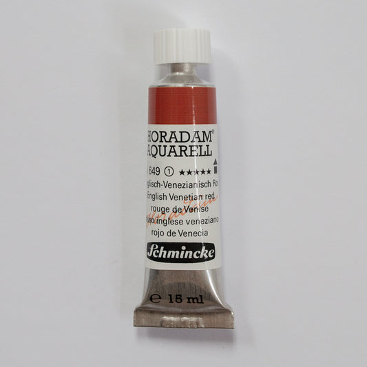 Schmincke Horadam Aquarelverf 649 English Venetian Red 15ml 1