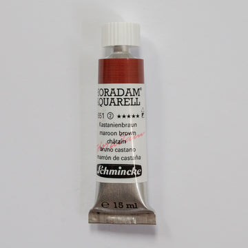 Schmincke Horadam Aquarelverf 651 Maroon Brown 15ml 2