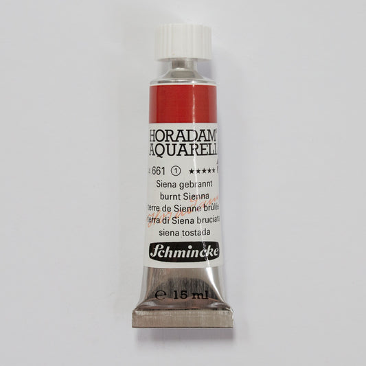 Schmincke Horadam Aquarelverf 661 Burnt Sienna 15ml 1