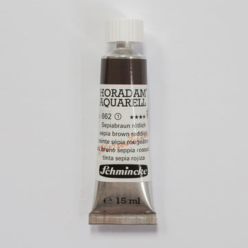 Schmincke Horadam Aquarelverf 662 Sepia Brown Reddish 15ml 1