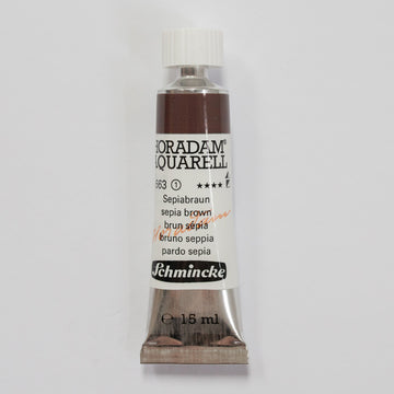 Schmincke Horadam Aquarelverf 663 Sepia Brown 15ml 1