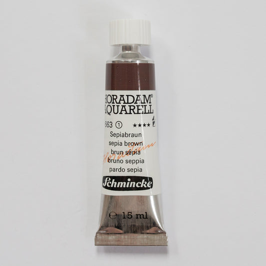 Schmincke Horadam Aquarelverf 663 Sepia Brown 15ml 1