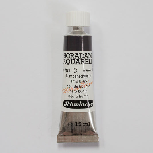 Schmincke Horadam Aquarelverf 781 Lamp Black 15ml 1