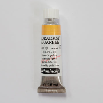 Schmincke Horadam Aquarelverf 219 Turner`s Yellow 15ml 3