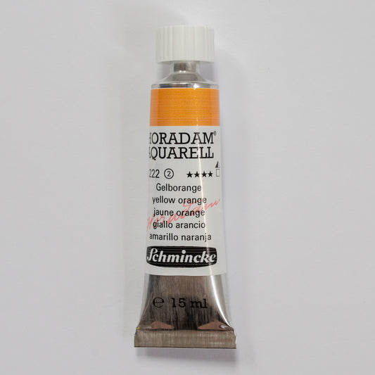 Schmincke Horadam Aquarelverf 222 Yellow Orange 15ml 2