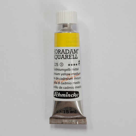 Schmincke Horadam Aquarelverf 225 Cadmium Yellow Middle 15ml 3