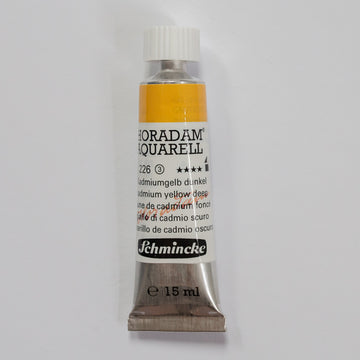 Schmincke Horadam Aquarelverf 226 Cadmium Yellow Deep 15ml 3