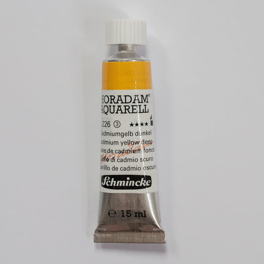 Schmincke Horadam Aquarelverf 226 Cadmium Yellow Deep 15ml 3