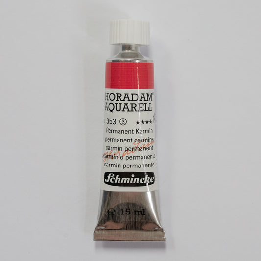 Schmincke Horadam Aquarelverf 353 Permanent Carmine 15ml 3