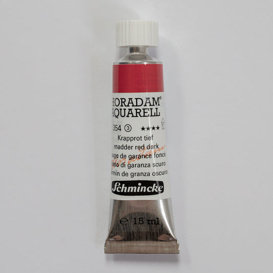 Schmincke Horadam Aquarelverf 354 Madder Red Dark 15ml 3