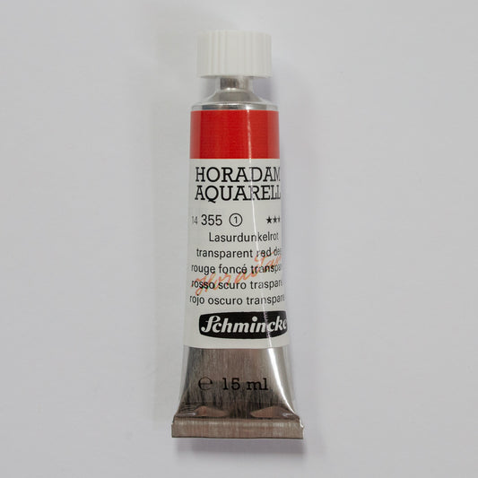 Schmincke Horadam Aquarelverf 355 Transparent Red Deep 15ml 1