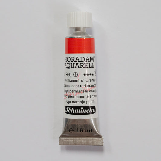 Schmincke Horadam Aquarelverf 360 Permanent Red Orange 15ml 3