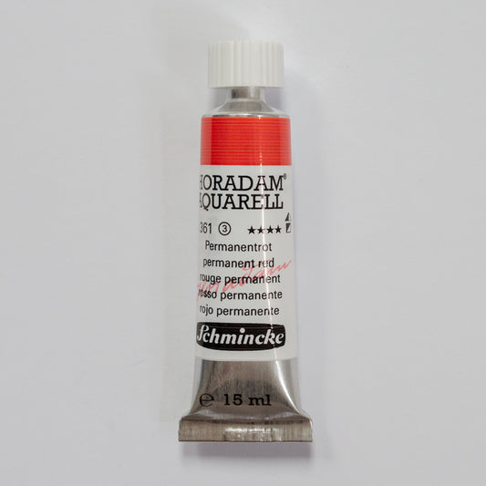 Schmincke Horadam Aquarelverf 361 Permanent Red 15ml 3