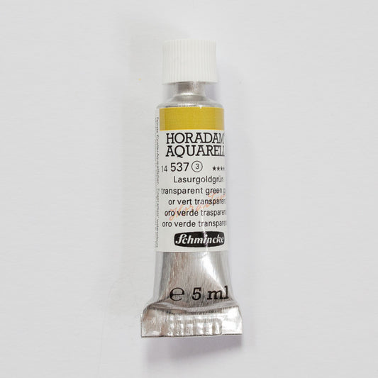 Schmincke Horadam Aquarelverf 537 Transparent Green Gold 5ml 3