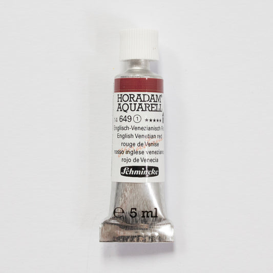 Schmincke Horadam Aquarelverf 649 English Venetian Red 5ml 1