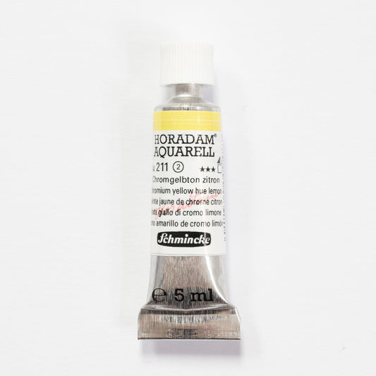 Schmincke Horadam Aquarelverf 211 Chromium Yellow Hue Lemon 5ml 2