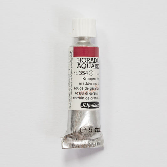 Schmincke Horadam Aquarelverf 354 Madder Red Dark 5ml 3