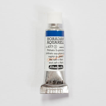 Schmincke Horadam Aquarelverf 477 Phthalo Sapphire Blue 5ml 2