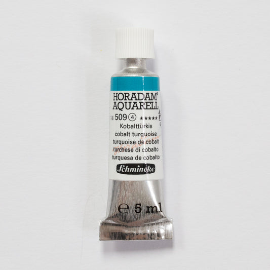 Schmincke Horadam Aquarelverf 509 Cobalt Turquoise 5ml 4