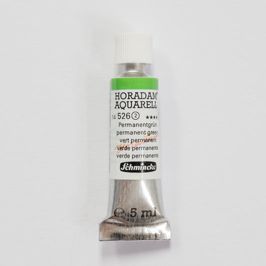 Schmincke Horadam Aquarelverf 526 Permanent Green 5ml 2