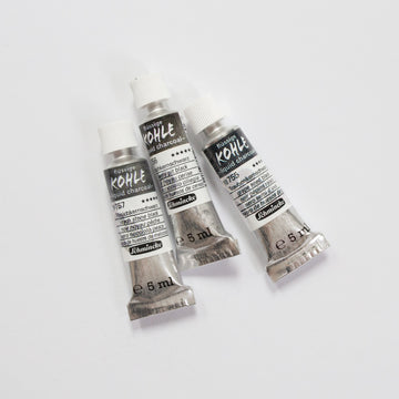 Schmincke Liquid charcoal set 3x5ml