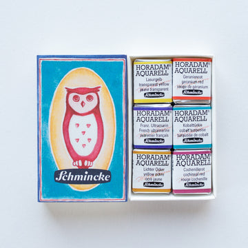 Schmincke Horadam Set Matchbox 6x half pan