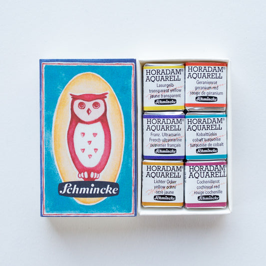 Schmincke Horadam Set Matchbox 6x half pan